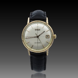  Montre Omega Seamaster Or rose 18K de 1962. 34 mm. Automatique.