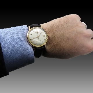  Montre Omega Seamaster Or rose 18K de 1962. 34 mm. Automatique.