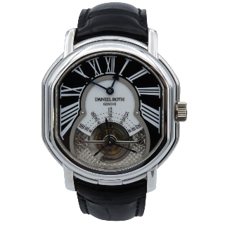  Montre Daniel Roth Masters Tourbillon 8 jours Or gris 18k vers 2000.