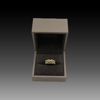 Bague Chaumet "Lien 3 Ors" vers 2000 en or 18k  . taille 54