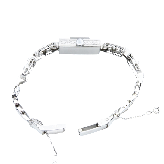 Montre dame Art Déco en platine avec 2,50 Cts de diamants . Montre dame Art Déco en platine avec 2,50 Cts de diamants .