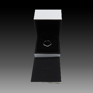 Bague Chanel en Or gris 18K "Profil Camélia" de 2014 avec Diamant . Taille 51. Full set