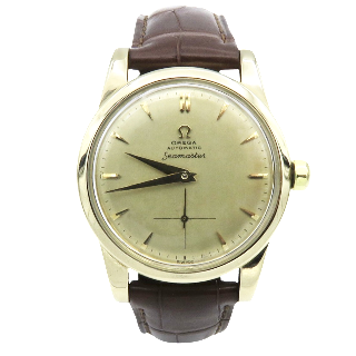  Montre Omega Seamaster Or jaune 14K de 1951. 34 mm. Automatique. ref : 2518