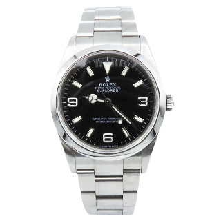 Montre Rolex acier Explorer I -  Ref : 114270 de 2010. Full set . automatique   