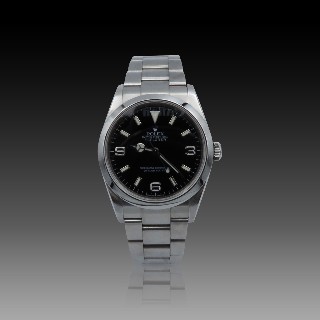 Montre Rolex acier Explorer I -  Ref : 114270 de 2010. Full set . automatique   