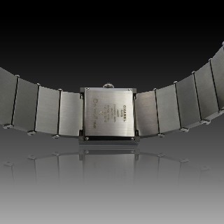 Montre Chanel Mademoiselle en acier Quartz de 1989. boite d'origine.