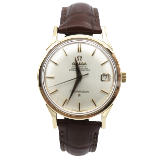  Montre Omega Constellation Or rose 18K de 1964. Automatique. 34 mm. 