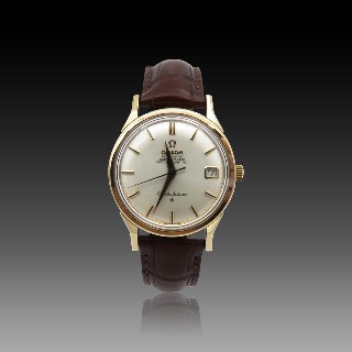  Montre Omega Constellation Or rose 18K de 1964. 34 mm. Automatique.