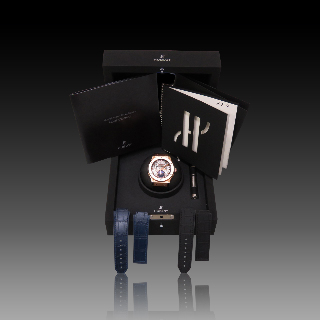 Montre Hublot Aerofusion Moonphase Or Rose 18k automatique. Montre Hublot Aerofusion Moonphase Or Rose 18k automatique.