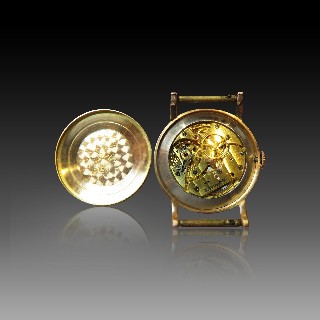 Montre Jaeger LeCoultre Vintage Ronde Dame Or rose 18k mécanique Vers 1950. Montre Jaeger LeCoultre Vintage Ronde Dame Or rose 18k mécanique Vers 1950.