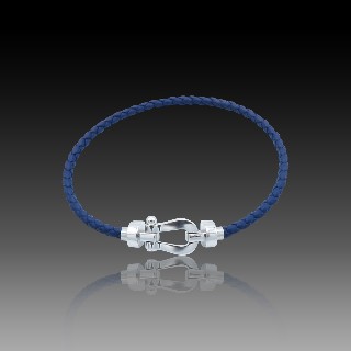 Bracelet Fred Force 10 en Or gris 18k de 2012 . Moyen Modèle.