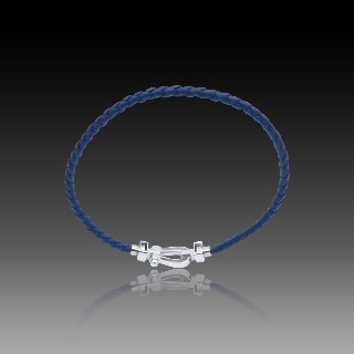 Bracelet Fred Force 10 en Or gris 18k de 2012 . Moyen Modèle.