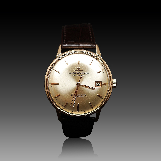 Montre Jaeger LeCoultre Vintage Geomatic Or rose 18k Automatique Vers 1960.