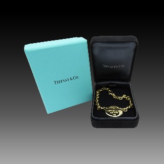 Bracelet Tiffany & Co  "Return To Tiffany"  Or Jaune 18k massif