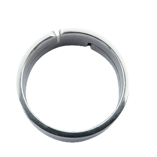 Bague Dinhvan en Or Gris 18 Cts modèle "Seventies" Taille 53. Bague Dinhvan en Or Gris 18 Cts modèle "Seventies" Taille 53.