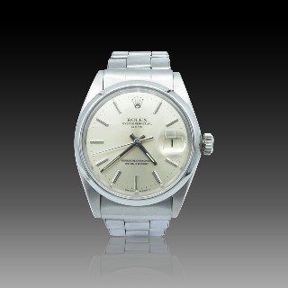 Montre Rolex Oyster Date Homme en Acier de 1965. Ref : 1500 .