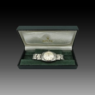 Montre Rolex Oyster Date Homme en Acier de 1965. Ref : 1500 .