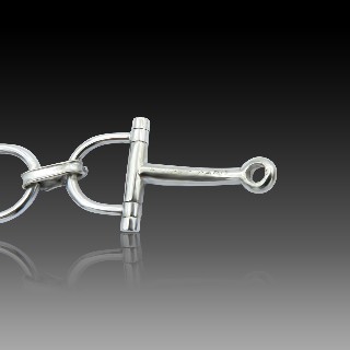 Bracelet Hermes Mors  en Argent massif