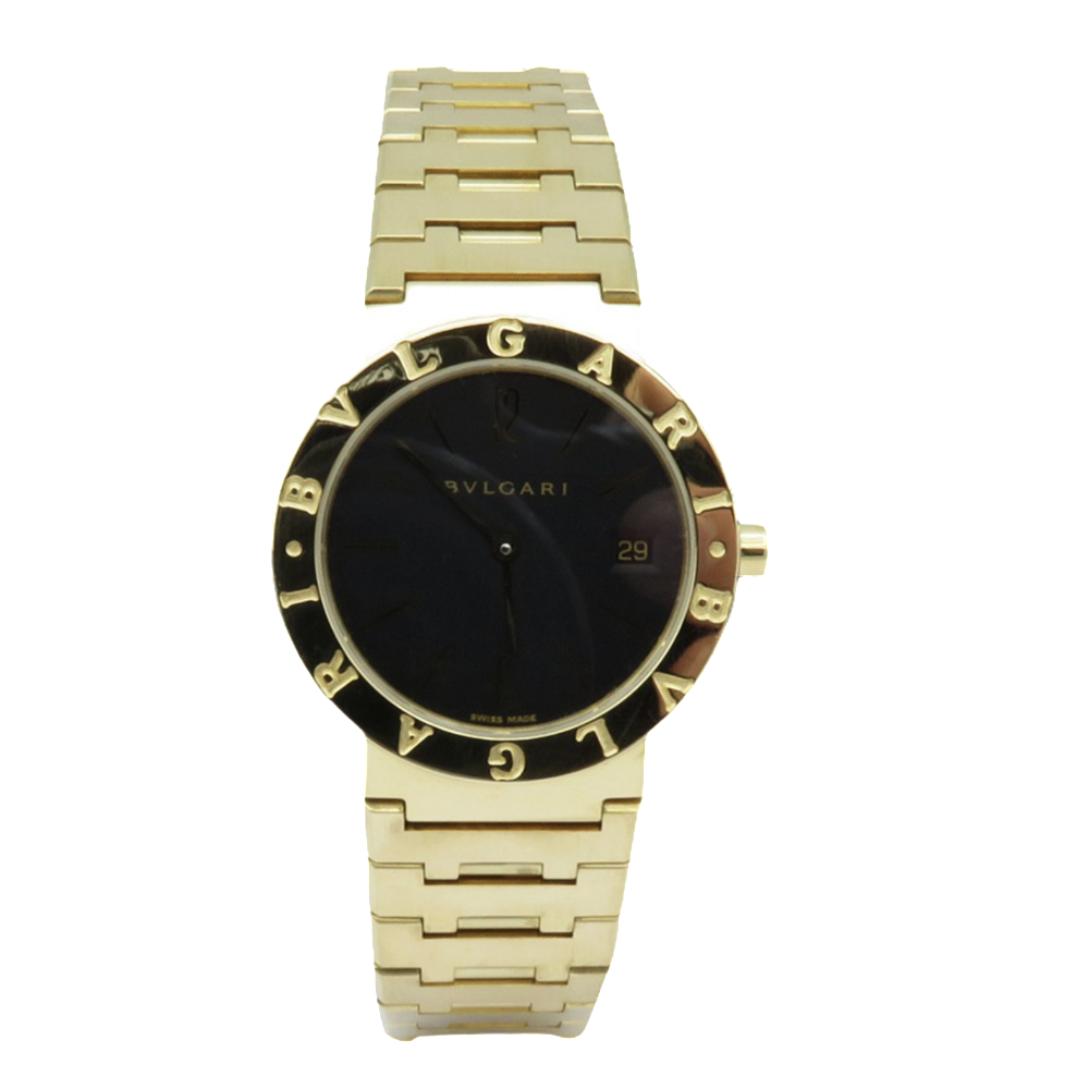 Montre Bulgari BB 33 GG Or jaune 18k. Poids : 148,70 gr de 2005 Full set 