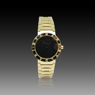 Montre Bulgari BB 33 GG Or jaune 18k. Poids : 148,70 gr de 2005 Full set 