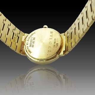 Montre Bulgari BB 33 GG Or jaune 18k. Poids : 148,70 gr de 2005 Full set 