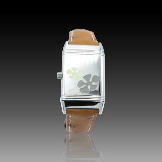 Montre Jaeger LeCoultre en Acier Reverso Lady Quartz