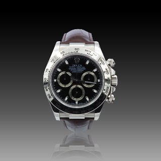 Montre Rolex Daytona Or gris 18K de 2007. Ref: 116519. Full Set.