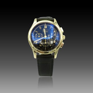 Montre Zenith Chronographe  El Primero or jaune 18k Automatique 