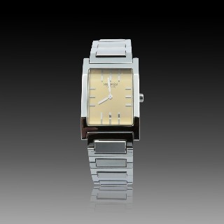 Montre Hermes Tandem Homme en Acier quartz vers 2000