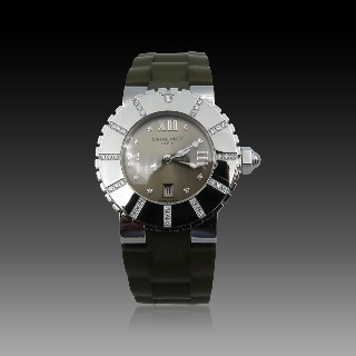 Montre Chaumet Dame Class One  Acier Quartz  Diamants 33 mm.