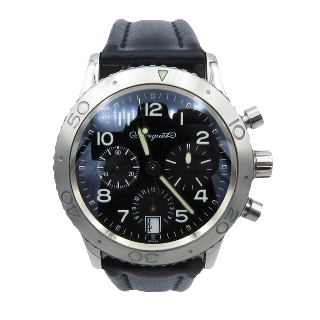 Montre Breguet Type XX  en Acier.  Ref : 3820 de 2001 Automatique. Full set.