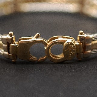 Bracelet or jaune 18k avec Pierres naturelles et diamants Bracelet or jaune 18k avec Pierres naturelles et diamants