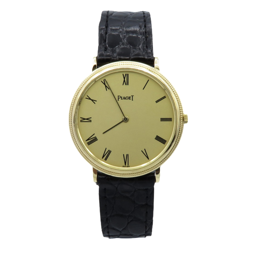 Montre Piaget Mixte Extraplate en Or jaune 18k Vers 1965. Mécanique . Montre Piaget Mixte Extraplate en Or jaune 18k Vers 1965. Mécanique .