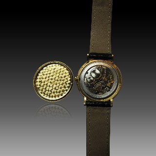 Montre Piaget Mixte Extraplate en Or jaune 18k Vers 1965. Mécanique .