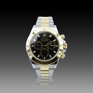 Montre Rolex Daytona Or 18k et Acier de 2003. Ref: 116523. Full Set.