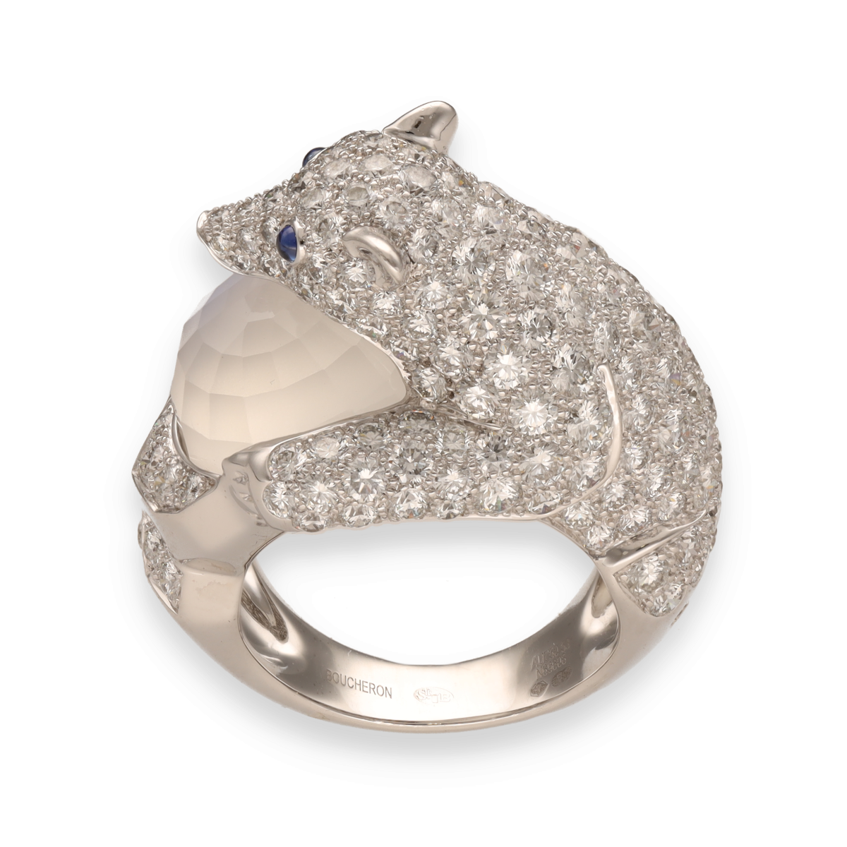 Bijou signé Boucheron en or gris d’occasion à Paris