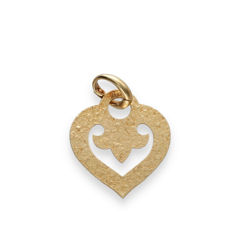 pendentif OJ Perrin or jaune